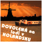 Holandsko- Dovolená na lodi